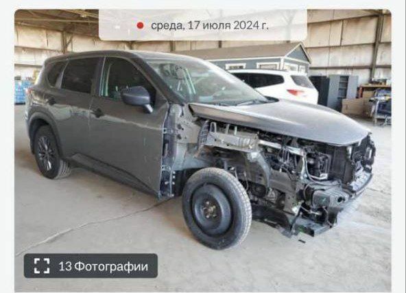 Сірий Ніссан Rogue, об'ємом двигуна 2.5 л та пробігом 95 тис. км за 20000 $, фото 2 на Automoto.ua