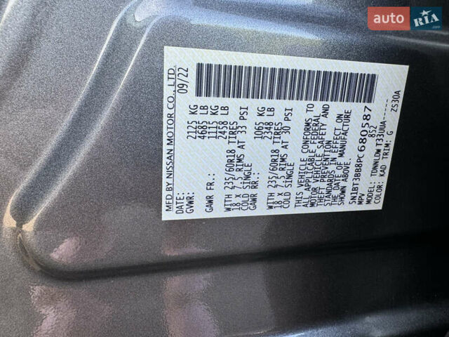 Серый Ниссан Rogue, объемом двигателя 1.48 л и пробегом 30 тыс. км за 22350 $, фото 4 на Automoto.ua
