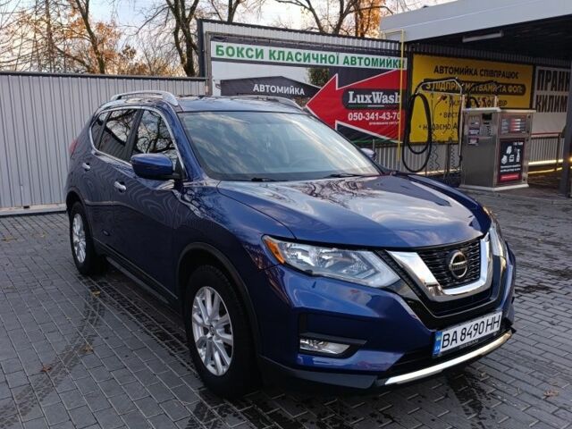 Синий Ниссан Rogue, объемом двигателя 2.5 л и пробегом 112 тыс. км за 16500 $, фото 1 на Automoto.ua
