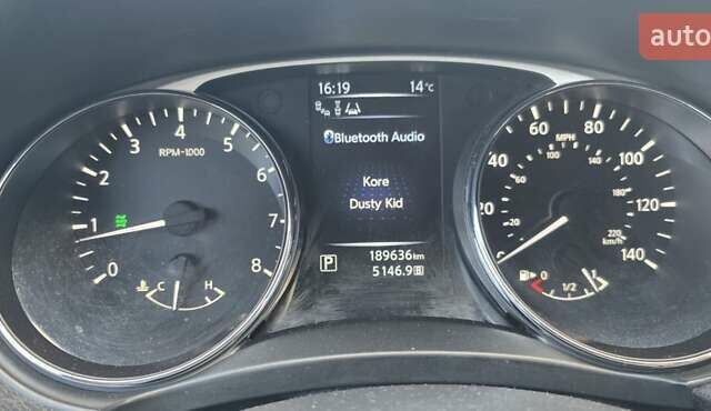 Синій Ніссан Rogue, об'ємом двигуна 2.49 л та пробігом 189 тис. км за 12300 $, фото 7 на Automoto.ua