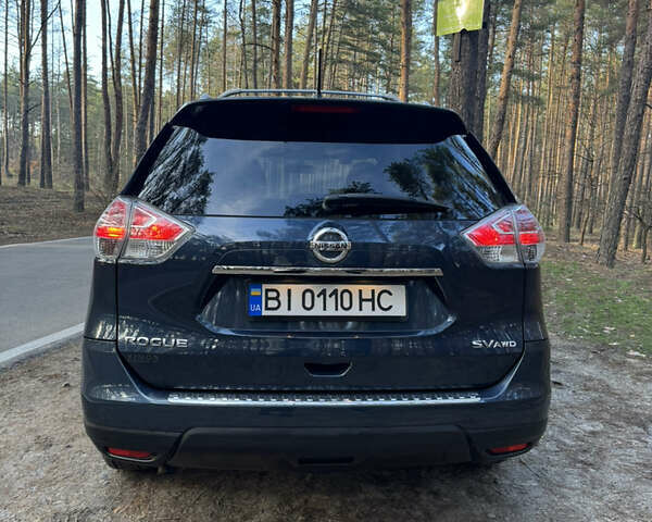 Синий Ниссан Rogue, объемом двигателя 2.49 л и пробегом 160 тыс. км за 12700 $, фото 3 на Automoto.ua