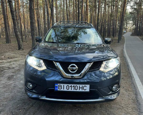 Синий Ниссан Rogue, объемом двигателя 2.49 л и пробегом 160 тыс. км за 12700 $, фото 2 на Automoto.ua