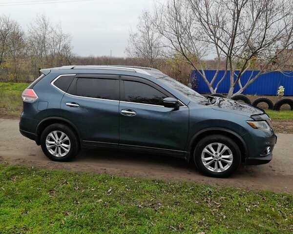 Синий Ниссан Rogue, объемом двигателя 2.5 л и пробегом 150 тыс. км за 12300 $, фото 3 на Automoto.ua