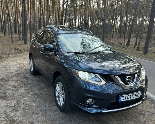 Синий Ниссан Rogue, объемом двигателя 2.49 л и пробегом 160 тыс. км за 12700 $, фото 1 на Automoto.ua