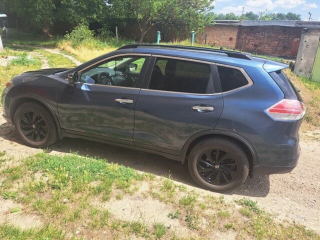 Синий Ниссан Rogue, объемом двигателя 2.5 л и пробегом 170 тыс. км за 14000 $, фото 2 на Automoto.ua