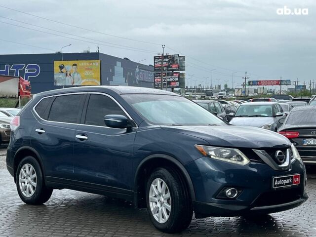 Синий Ниссан Rogue, объемом двигателя 2.5 л и пробегом 277 тыс. км за 10790 $, фото 2 на Automoto.ua