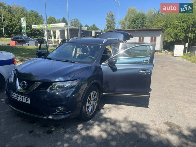 Синий Ниссан Rogue, объемом двигателя 2.49 л и пробегом 197 тыс. км за 12600 $, фото 6 на Automoto.ua