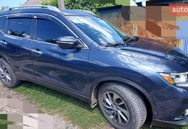 Синий Ниссан Rogue, объемом двигателя 2.5 л и пробегом 196 тыс. км за 12150 $, фото 10 на Automoto.ua