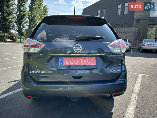 Синий Ниссан Rogue, объемом двигателя 2.5 л и пробегом 106 тыс. км за 12700 $, фото 4 на Automoto.ua