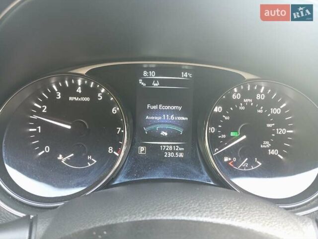 Синий Ниссан Rogue, объемом двигателя 2.49 л и пробегом 173 тыс. км за 11400 $, фото 4 на Automoto.ua