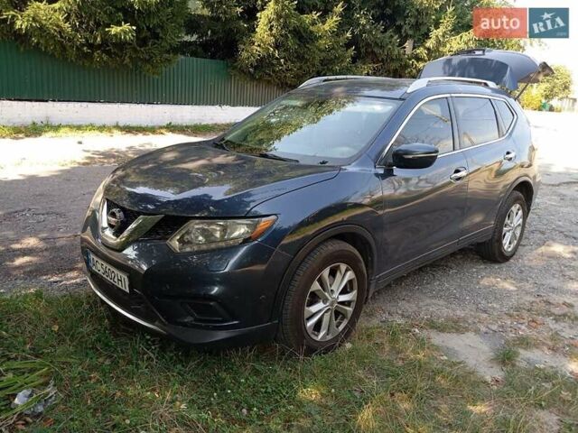 Синий Ниссан Rogue, объемом двигателя 2.49 л и пробегом 190 тыс. км за 14000 $, фото 2 на Automoto.ua
