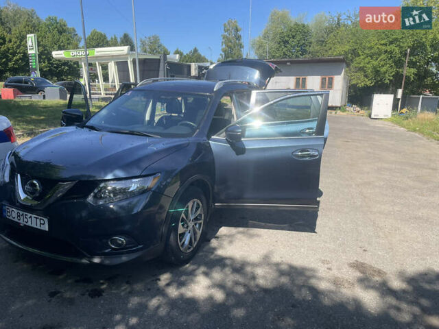 Синий Ниссан Rogue, объемом двигателя 2.49 л и пробегом 197 тыс. км за 12600 $, фото 7 на Automoto.ua
