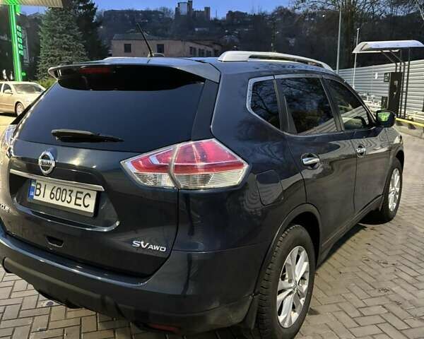 Синій Ніссан Rogue, об'ємом двигуна 2.49 л та пробігом 190 тис. км за 11800 $, фото 4 на Automoto.ua