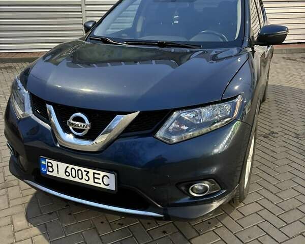 Синій Ніссан Rogue, об'ємом двигуна 2.49 л та пробігом 190 тис. км за 11800 $, фото 6 на Automoto.ua