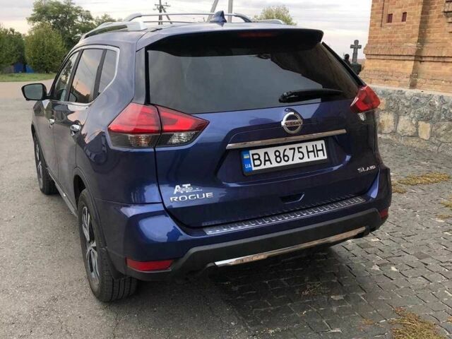 Синий Ниссан Rogue, объемом двигателя 2.5 л и пробегом 183 тыс. км за 16500 $, фото 3 на Automoto.ua