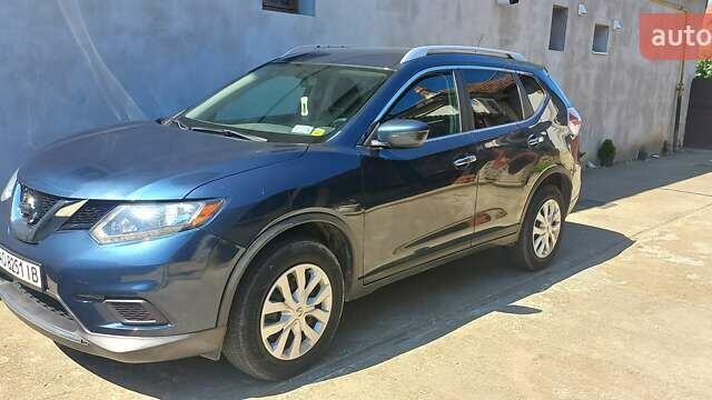 Синий Ниссан Rogue, объемом двигателя 2.49 л и пробегом 216 тыс. км за 11999 $, фото 1 на Automoto.ua