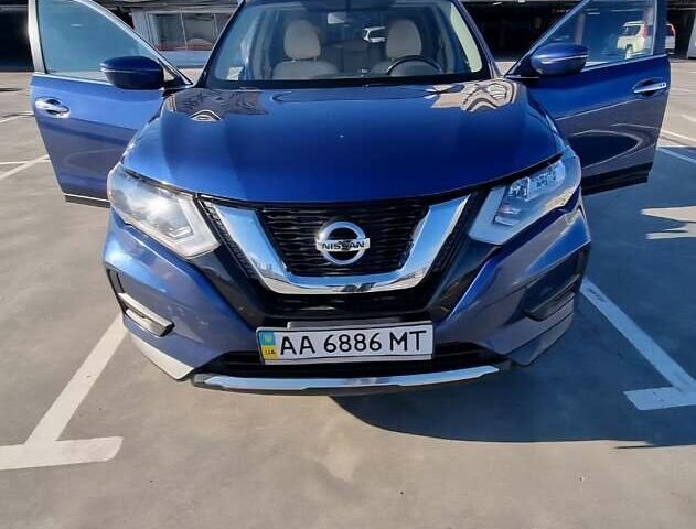 Синий Ниссан Rogue, объемом двигателя 2.49 л и пробегом 113 тыс. км за 14300 $, фото 9 на Automoto.ua