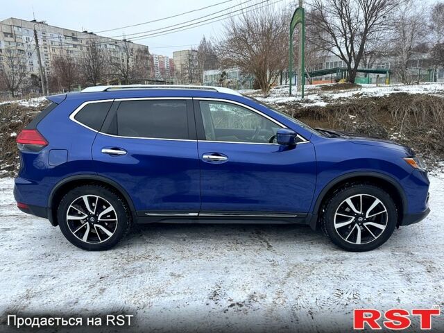 Синий Ниссан Rogue, объемом двигателя 25 л и пробегом 152 тыс. км за 17500 $, фото 11 на Automoto.ua
