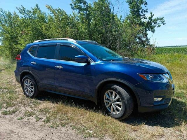 Синий Ниссан Rogue, объемом двигателя 2.5 л и пробегом 132 тыс. км за 15050 $, фото 4 на Automoto.ua