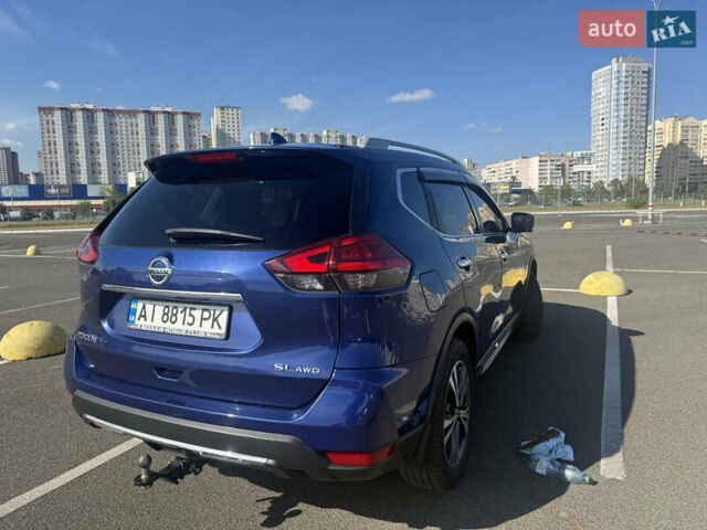 Синий Ниссан Rogue, объемом двигателя 2.49 л и пробегом 84 тыс. км за 16500 $, фото 4 на Automoto.ua