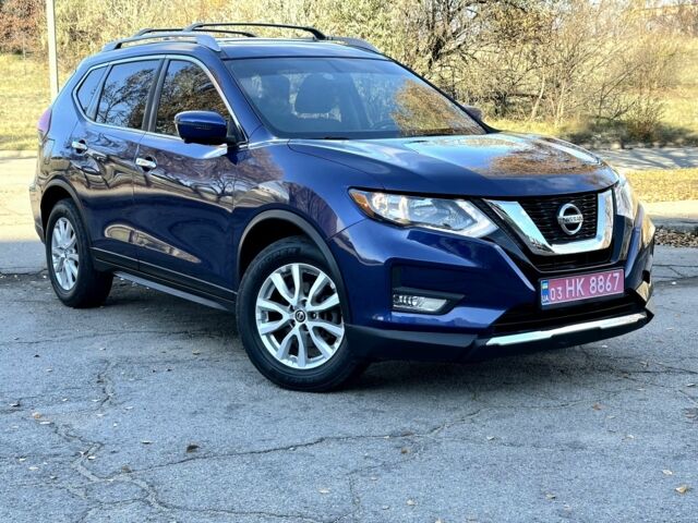 Синий Ниссан Rogue, объемом двигателя 2.5 л и пробегом 194 тыс. км за 13750 $, фото 1 на Automoto.ua