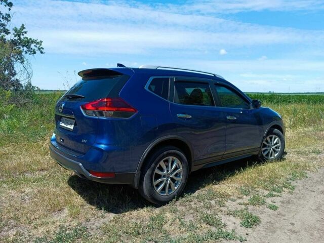 Синий Ниссан Rogue, объемом двигателя 2.5 л и пробегом 132 тыс. км за 15050 $, фото 1 на Automoto.ua