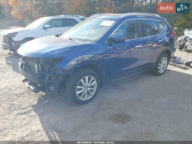 Синий Ниссан Rogue, объемом двигателя 2.5 л и пробегом 215 тыс. км за 8500 $, фото 1 на Automoto.ua