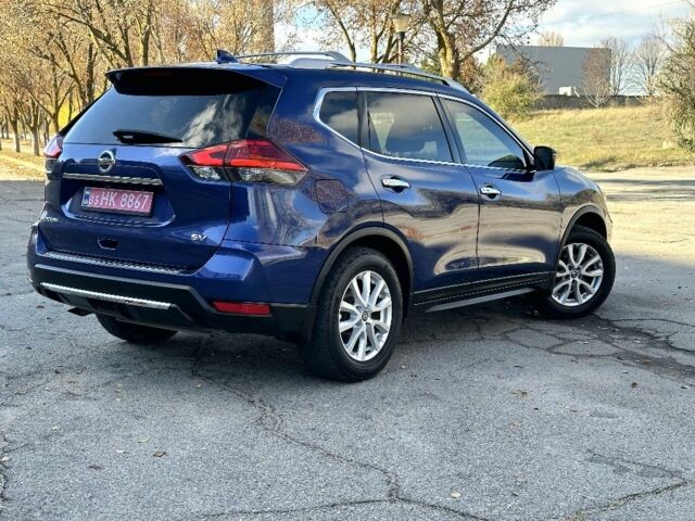 Синий Ниссан Rogue, объемом двигателя 2.5 л и пробегом 194 тыс. км за 13750 $, фото 3 на Automoto.ua