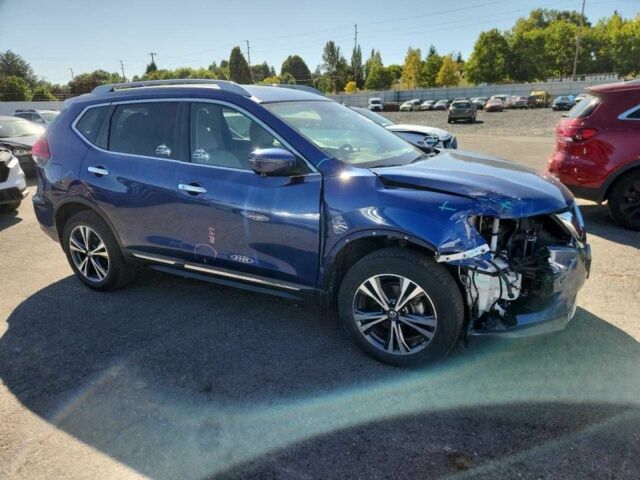 Синий Ниссан Rogue, объемом двигателя 2.5 л и пробегом 46 тыс. км за 2900 $, фото 3 на Automoto.ua