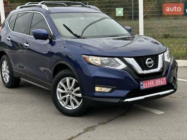 Синий Ниссан Rogue, объемом двигателя 2.5 л и пробегом 194 тыс. км за 14800 $, фото 3 на Automoto.ua