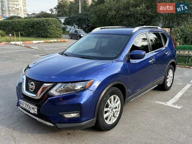 Синий Ниссан Rogue, объемом двигателя 2.49 л и пробегом 169 тыс. км за 13800 $, фото 2 на Automoto.ua