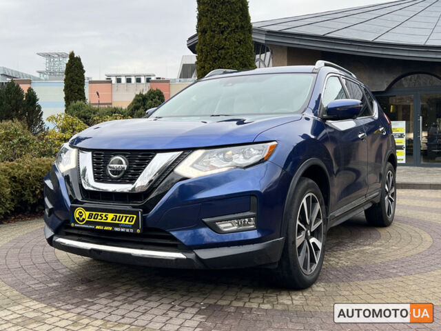 Синий Ниссан Rogue, объемом двигателя 2.5 л и пробегом 59 тыс. км за 21999 $, фото 2 на Automoto.ua