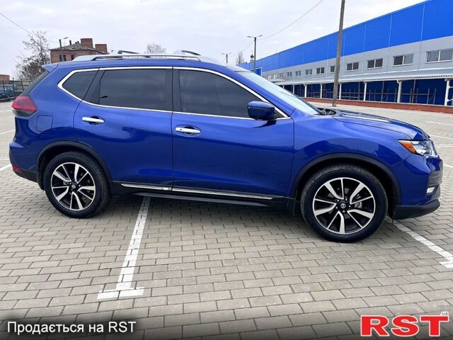 Синий Ниссан Rogue, объемом двигателя 2.5 л и пробегом 88 тыс. км за 18500 $, фото 4 на Automoto.ua