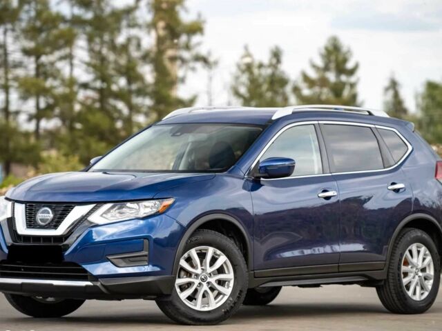 Синий Ниссан Rogue, объемом двигателя 2.5 л и пробегом 80 тыс. км за 10800 $, фото 1 на Automoto.ua