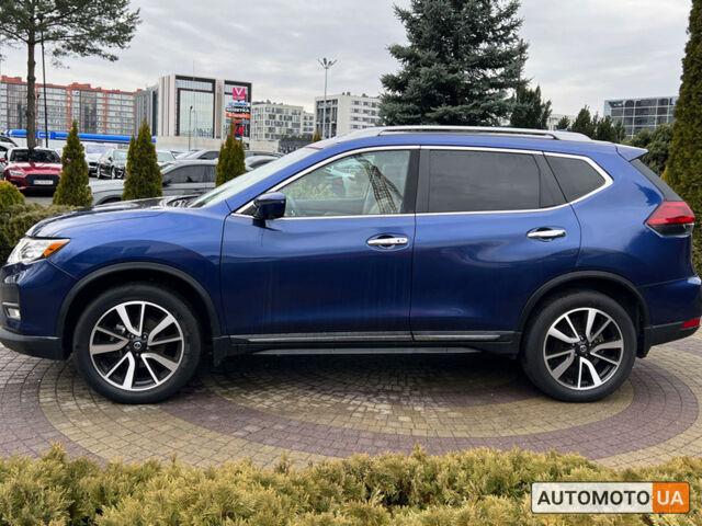 Синий Ниссан Rogue, объемом двигателя 2.5 л и пробегом 59 тыс. км за 21999 $, фото 3 на Automoto.ua