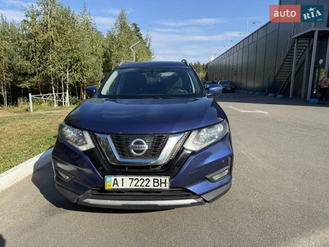 Синий Ниссан Rogue, объемом двигателя 2.49 л и пробегом 168 тыс. км за 13000 $, фото 1 на Automoto.ua