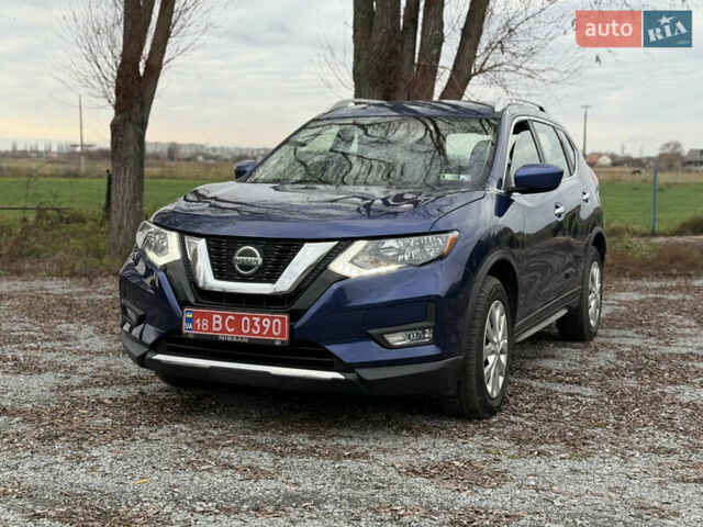 Синий Ниссан Rogue, объемом двигателя 2.5 л и пробегом 171 тыс. км за 12500 $, фото 1 на Automoto.ua