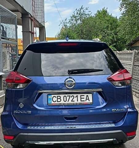 Синій Ніссан Rogue, об'ємом двигуна 2.49 л та пробігом 94 тис. км за 17500 $, фото 10 на Automoto.ua
