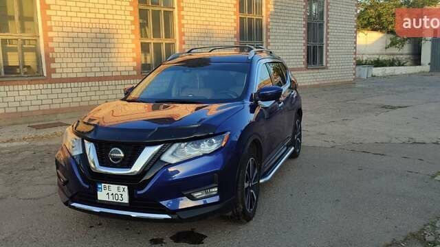 Синий Ниссан Rogue, объемом двигателя 2.49 л и пробегом 95 тыс. км за 19300 $, фото 18 на Automoto.ua