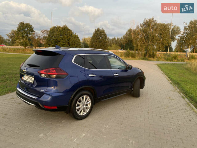 Синий Ниссан Rogue, объемом двигателя 2.49 л и пробегом 94 тыс. км за 15600 $, фото 3 на Automoto.ua