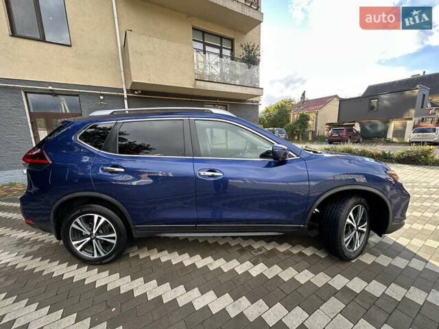 Синий Ниссан Rogue, объемом двигателя 2.49 л и пробегом 76 тыс. км за 19499 $, фото 2 на Automoto.ua