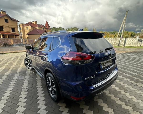 Синий Ниссан Rogue, объемом двигателя 2.49 л и пробегом 76 тыс. км за 19499 $, фото 5 на Automoto.ua