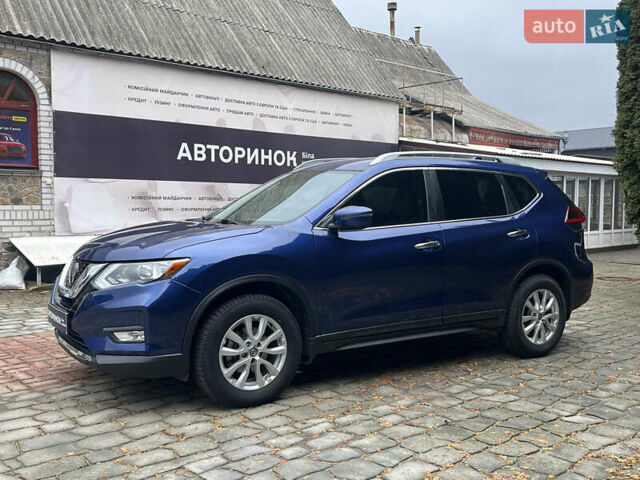 Синий Ниссан Rogue, объемом двигателя 2.49 л и пробегом 113 тыс. км за 15500 $, фото 7 на Automoto.ua