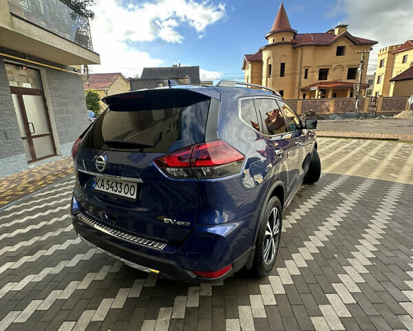 Синий Ниссан Rogue, объемом двигателя 2.49 л и пробегом 76 тыс. км за 19499 $, фото 3 на Automoto.ua