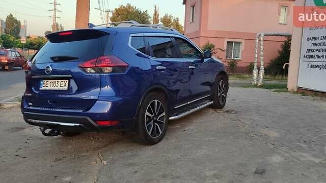 Синий Ниссан Rogue, объемом двигателя 2.49 л и пробегом 95 тыс. км за 19300 $, фото 1 на Automoto.ua