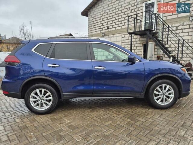 Синий Ниссан Rogue, объемом двигателя 2.5 л и пробегом 86 тыс. км за 15700 $, фото 4 на Automoto.ua