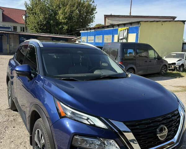 Синий Ниссан Rogue, объемом двигателя 2.49 л и пробегом 76 тыс. км за 22900 $, фото 6 на Automoto.ua