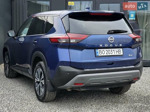 Синий Ниссан Rogue, объемом двигателя 2.5 л и пробегом 120 тыс. км за 18999 $, фото 3 на Automoto.ua