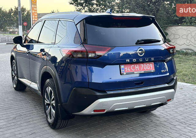 Синий Ниссан Rogue, объемом двигателя 2.49 л и пробегом 66 тыс. км за 21800 $, фото 9 на Automoto.ua