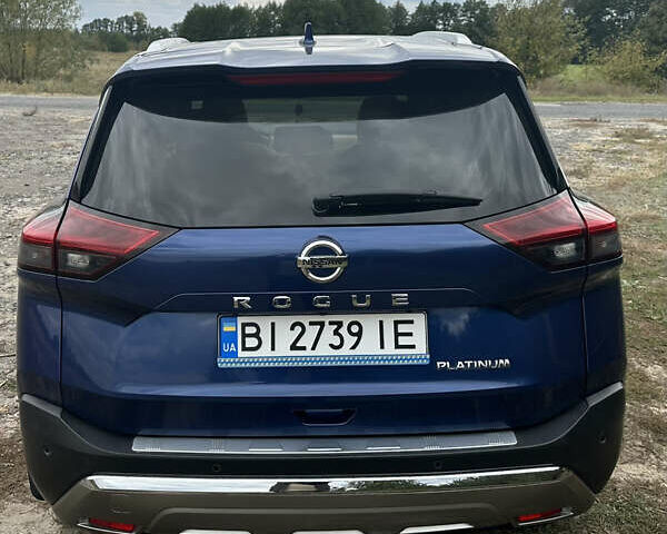 Синий Ниссан Rogue, объемом двигателя 2.49 л и пробегом 126 тыс. км за 26000 $, фото 6 на Automoto.ua